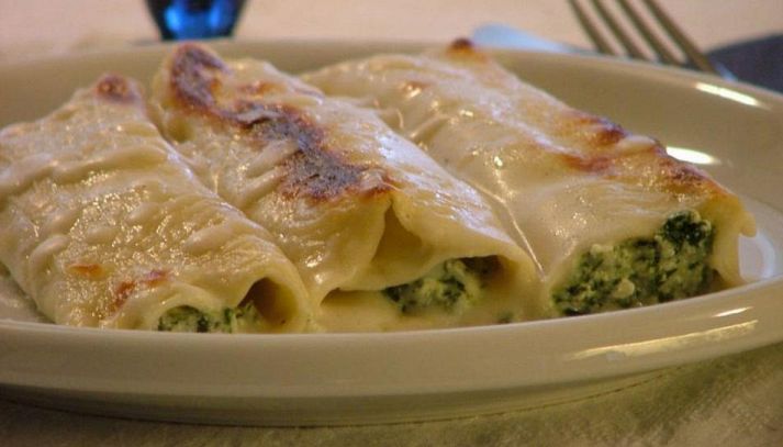 Cannelloni spinaci e ricotta