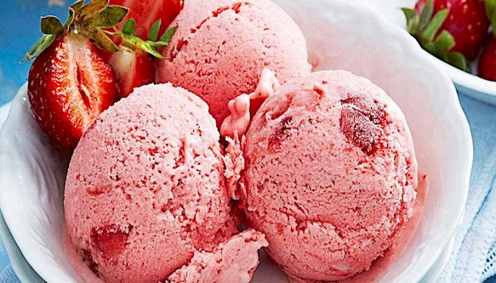 Gelato alla fragola