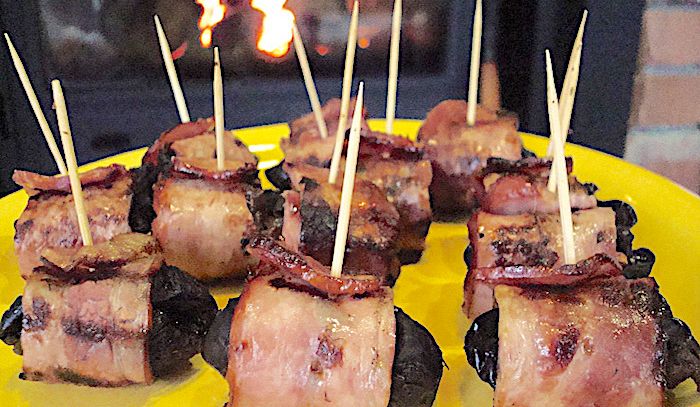 Prugne al bacon