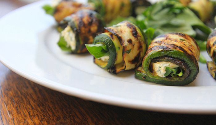 Involtini di zucchine al gorgonzola