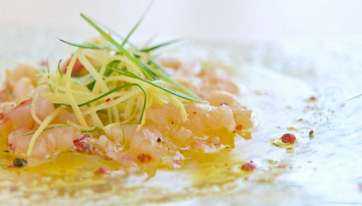 Carpaccio di baccalà