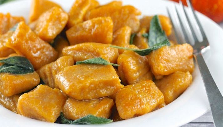 Gnocchi di semolino e zucca
