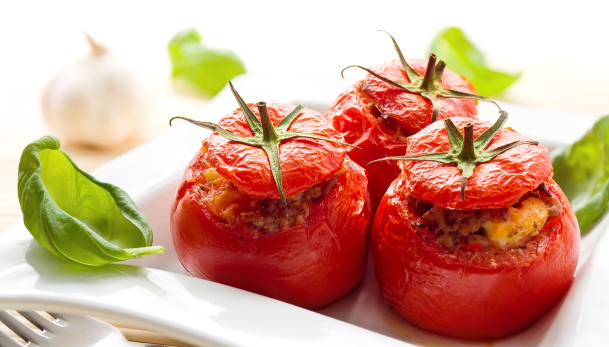 Pomodori ripieni alla siciliana con capperi