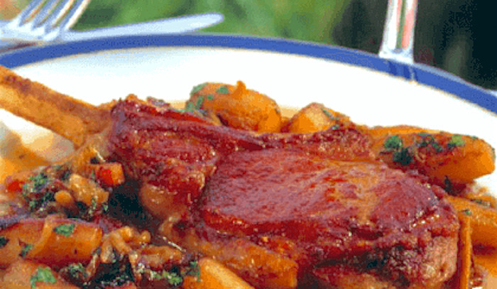 Costolettine con patate