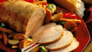 Arrosto di manzo con verdure