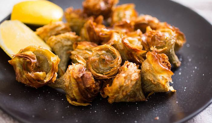 Carciofi fritti alla romana