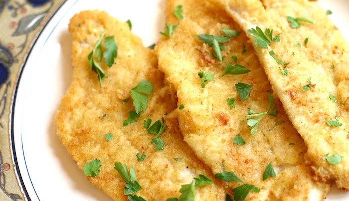 Filetti di platessa al limone