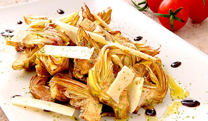 Insalata di carciofi crudi