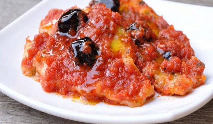 Merluzzo alla livornese