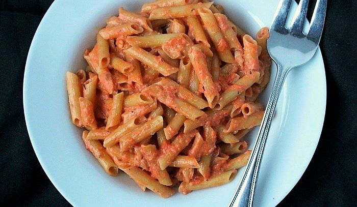 Penne rigate con tonno e carciofi