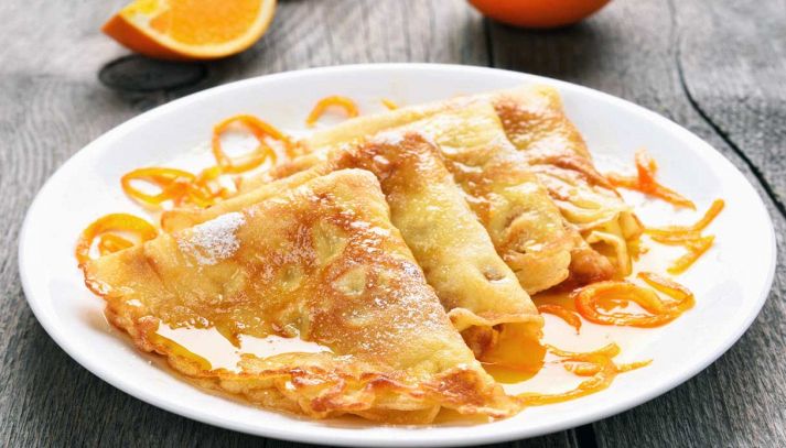 Crepes suzette