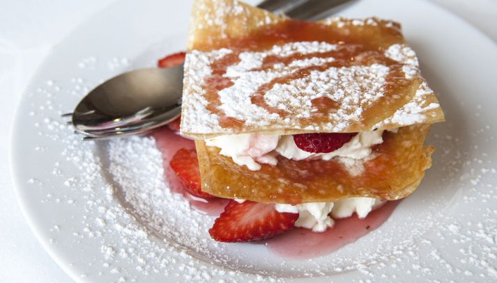 Sfogliata alle fragole