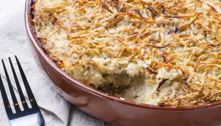 Nasello con patate al forno