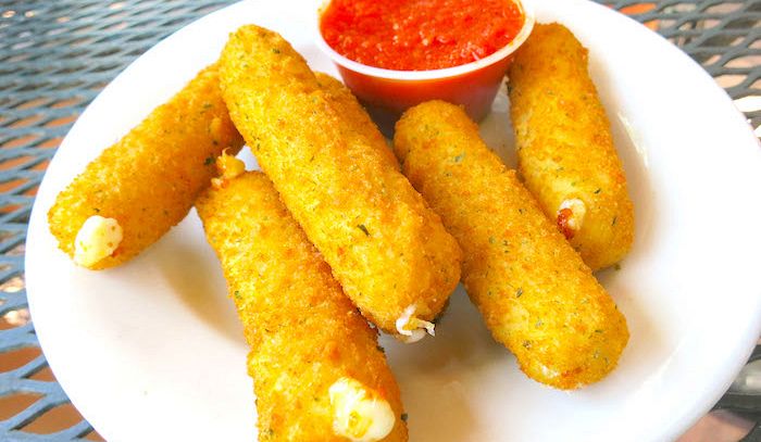 Bastoncini di mozzarella