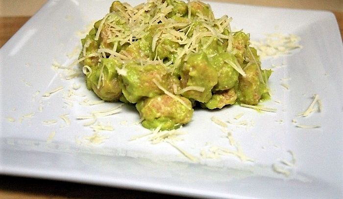 Gnocchi di ricotta agli asparagi
