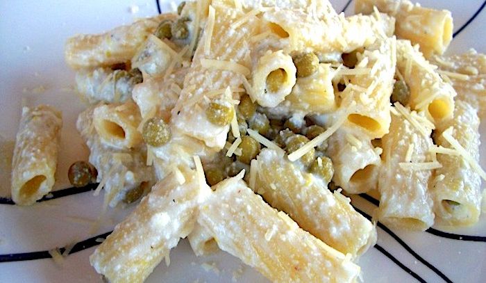 Maccheroni con ricotta