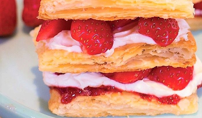 Millefoglie alle fragole