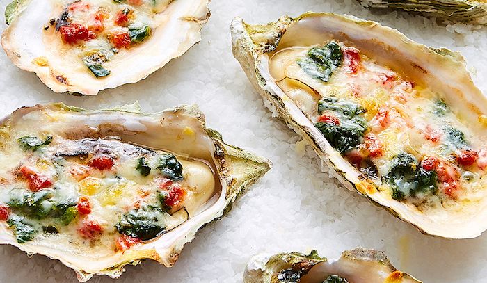 Ostriche gratinate alle spezie