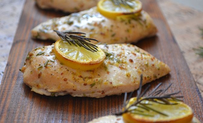 Pollo alle spezie e limone