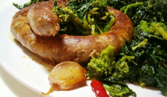 Salsicce e friarielli