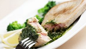 Tonno fresco con salsa