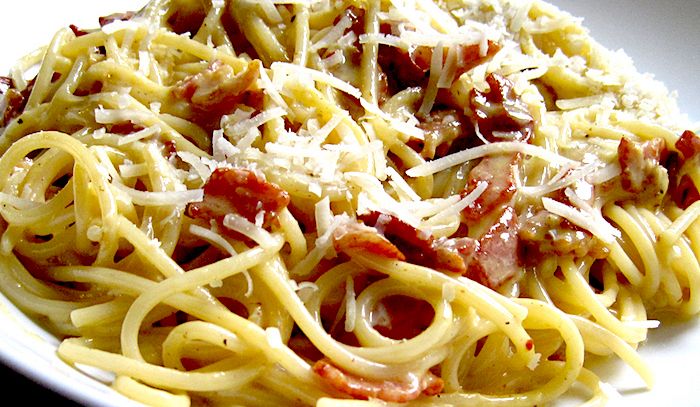 Pasta alla carbonara Bimby