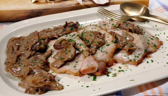 Scaloppine ai funghi Bimby