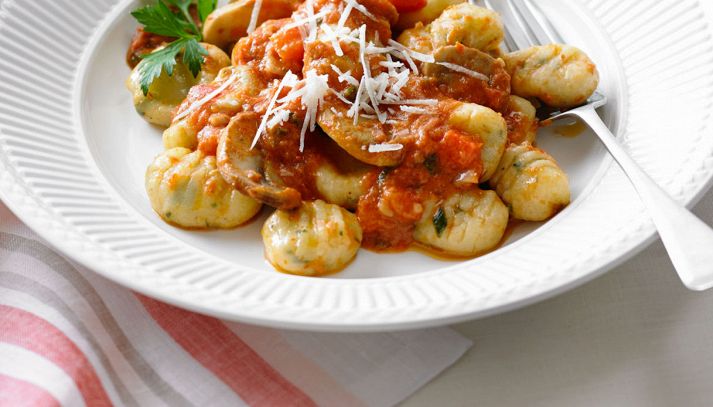 Gnocchi di ricotta e basilico Bimby