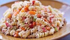 Insalata di pasta alla pancetta