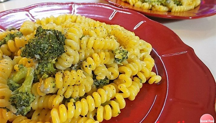 Fusilli broccoletti e gorgonzola