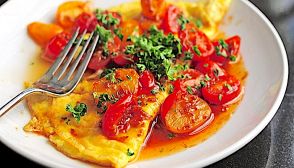Omelette ai pomodorini