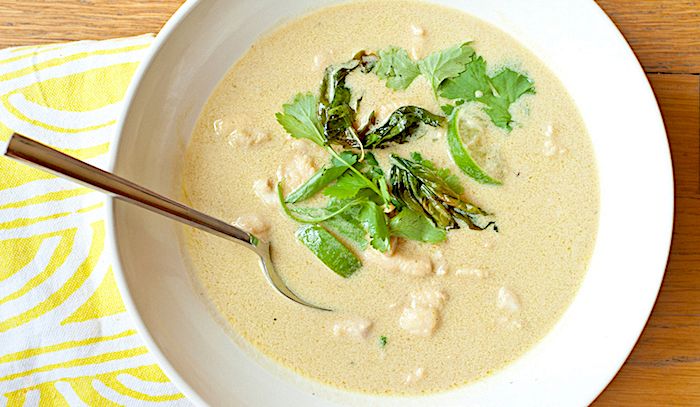 Zuppa di pesce al curry
