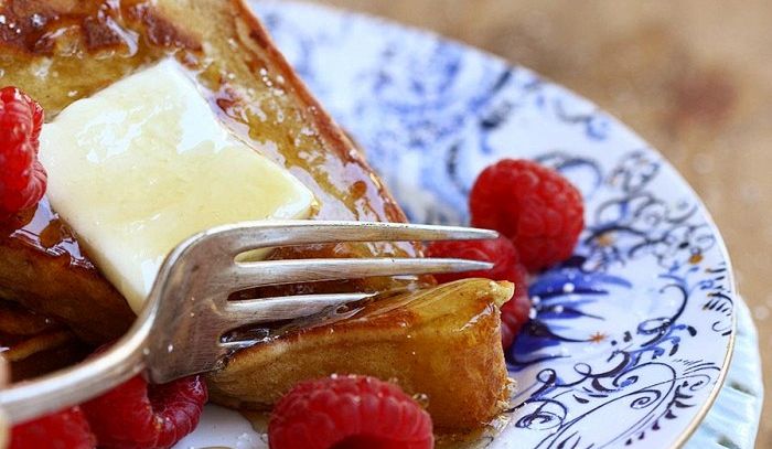 French toast con pancakes