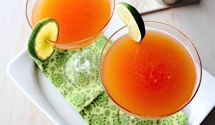 Margarita al rabarbaro