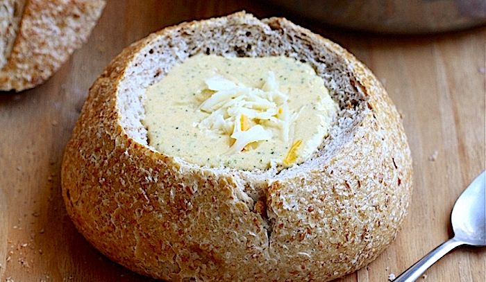 Zuppa di cime di rapa e formaggio