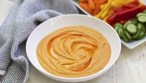 Hummus di peperoni arrostiti