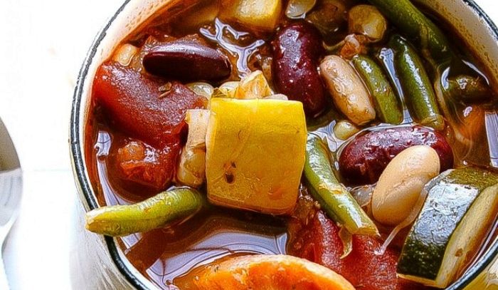 Minestrone di ortaggi