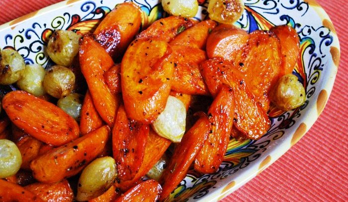 Carote al forno