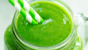 Frappè di mango verde