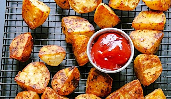 Patate croccanti al forno