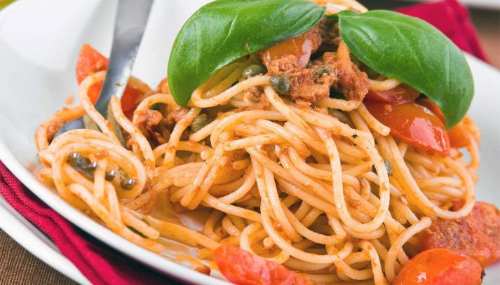Spaghetti con il tonno