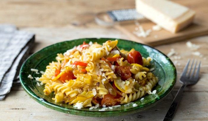 Fusilli con i peperoni