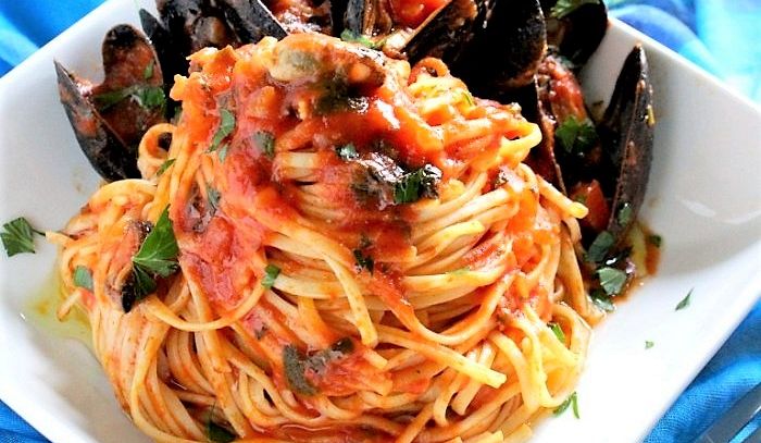 Linguine con le cozze