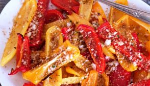 Peperoni al gratin