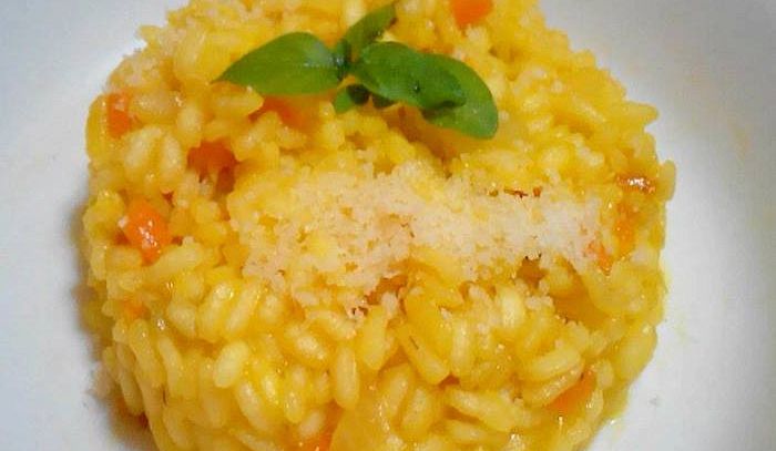 Risotto alle carote
