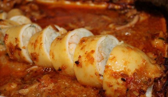 Calamari al forno