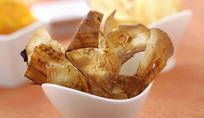 Chips di melanzane