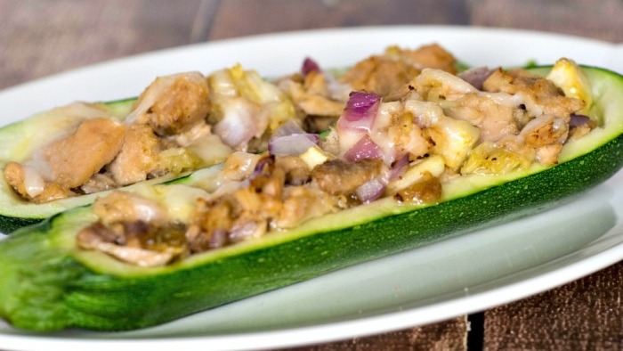 Fotoricetta: Zucchine ripiene di tonno