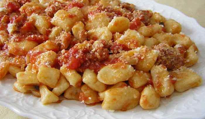 Gnocchi al sugo di anatra