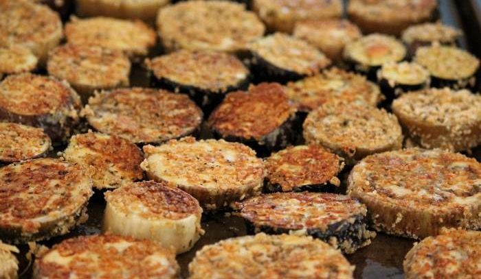 Melanzane al forno con pangrattato